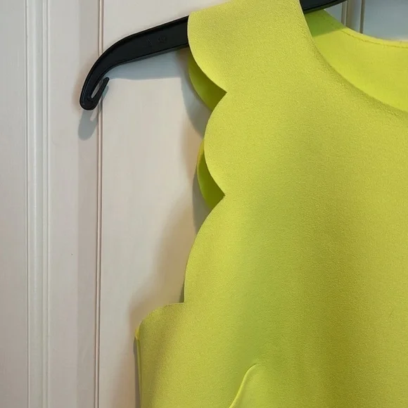 J.Crew yellow greenish dress - Picture 2 of 10